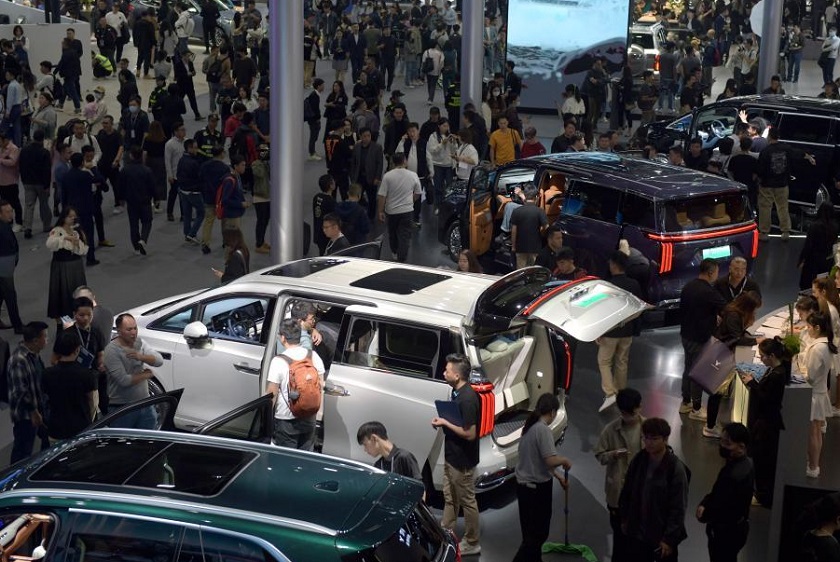 2026年广州车展Auto Guangzhou展馆内部展台环境实拍