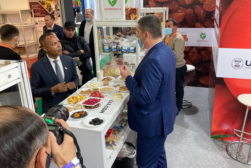 2026年哈萨克斯坦阿拉木图食品展览会FoodExpo Qazaqstan展馆内部展台环境实拍