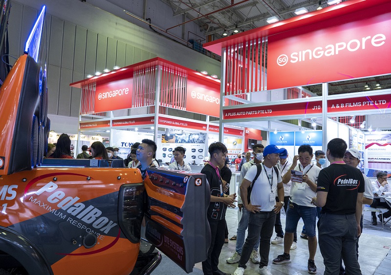 2027年法兰克福越南胡志明汽车配件展览会Automechanika Ho Chi Minh City展馆现场，专业观众参观实况