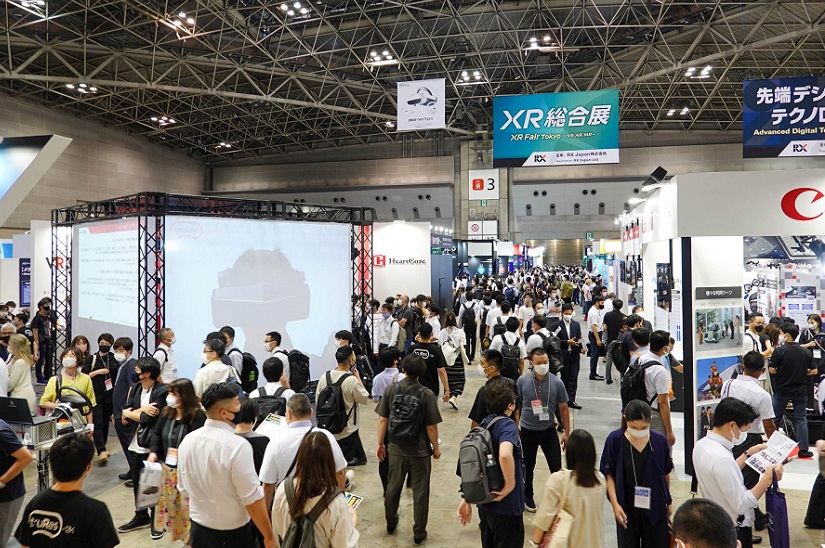 2026年日本VR/AR/MR展览会XR Fair TOKYO行业机械设备展品展台实拍