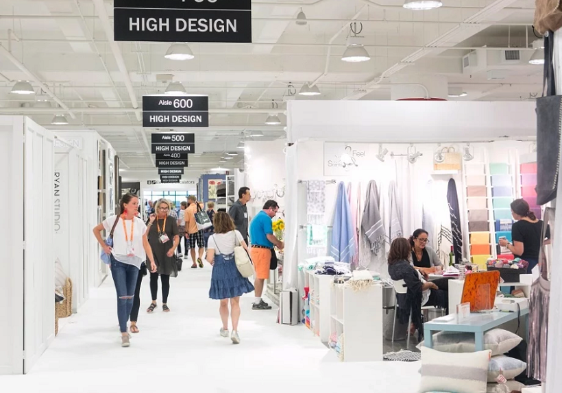 2027年美国亚特兰大秋季户外家具展览会Casual Market Atlanta展馆内部展台环境实拍