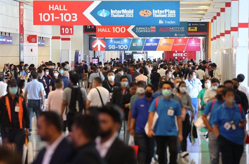 2027年泰国曼谷工业机械制造展览会Manufacturing Expo展馆内部展台环境实拍