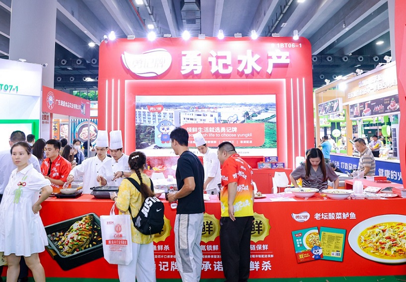 2027年广州火锅食材用品展览会CRE行业机械设备展品展台实拍
