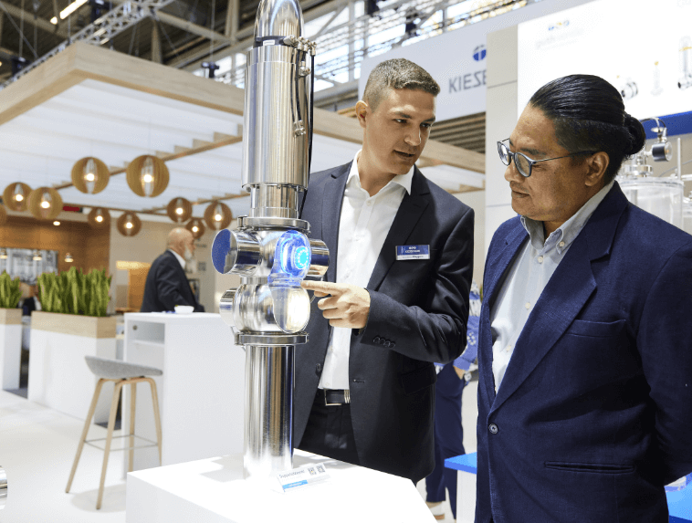 2028年德国慕尼黑啤酒及饮料加工展览会Drinktec展馆内部展台环境实拍