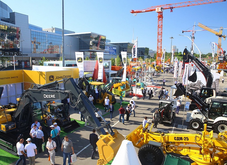 2027年俄罗斯莫斯科工程机械宝马展览会BAUMA CTT Russia展馆内部展台环境实拍