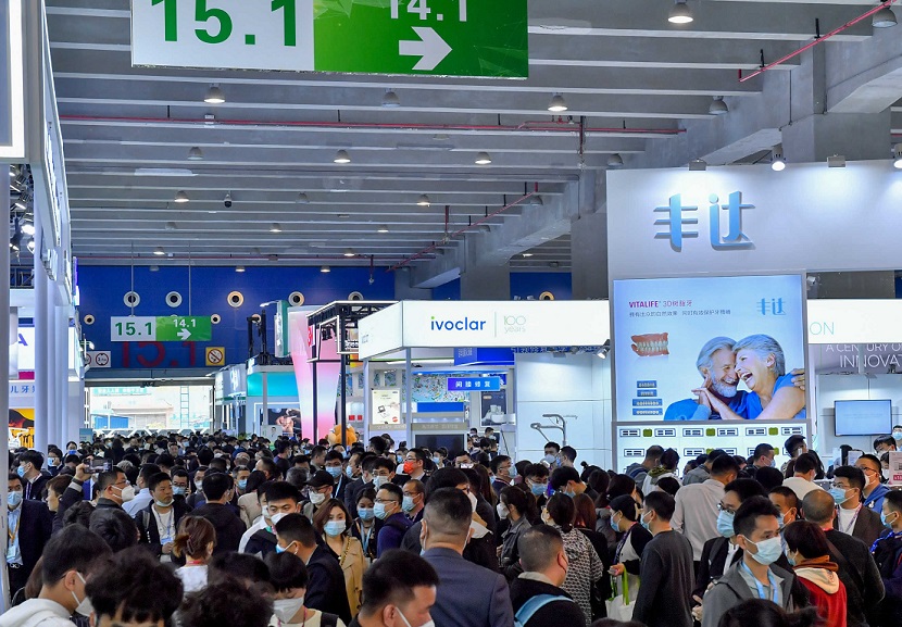 2027年广州华南国际口腔展览会Dental South China展馆内部展台环境实拍