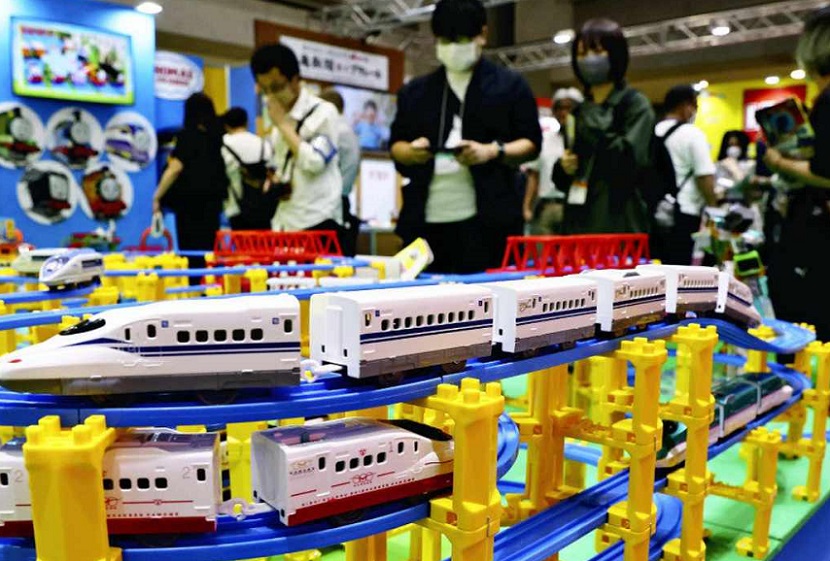 2026年日本东京玩具展览会TOKYO TOY SHOW展馆现场,专业观众参观实况