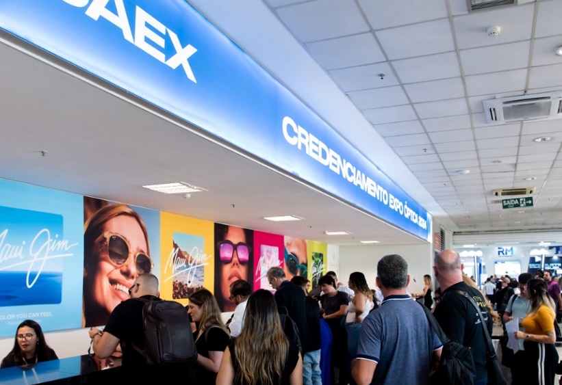 2026年巴西圣保罗眼镜展览会Expo Abioptica展馆现场,专业观众参观实况