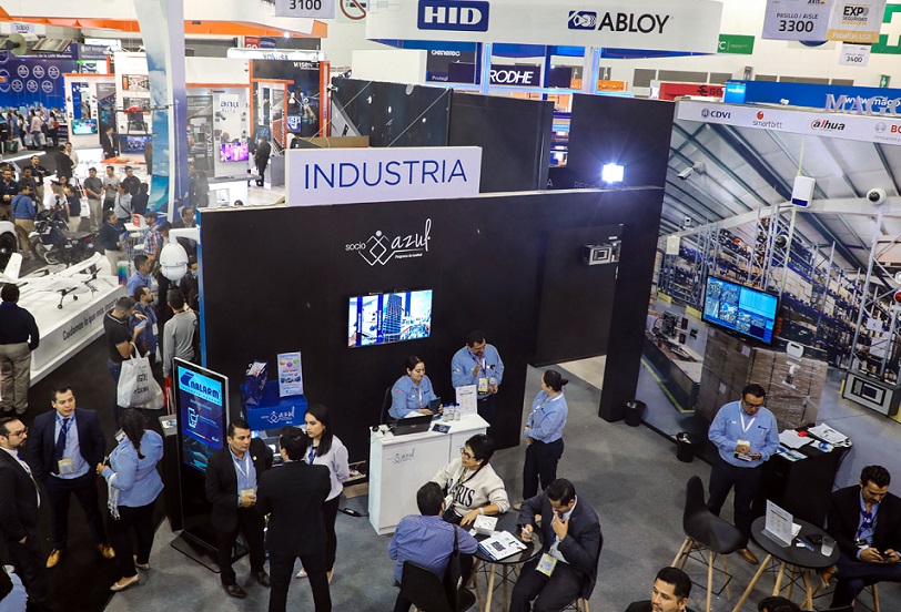 2027年墨西哥劳保展览会Expo Seguridad Industrial展馆内部展台环境实拍