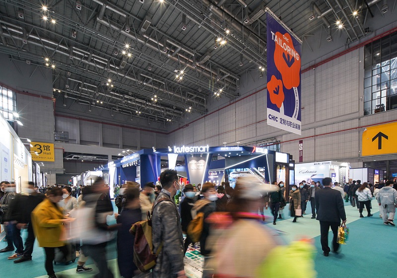 2026年上海国际服装服饰展览会秋季CHIC展馆内部展台环境实拍