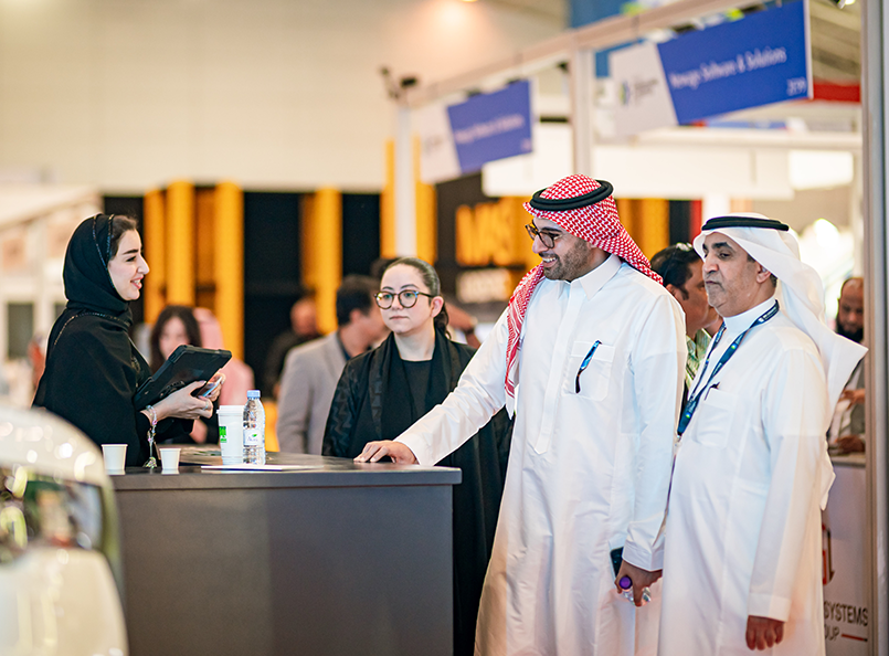 2027年沙特利雅得物流及仓储展览会Saudi Warehousing & Logistics Expo展馆内部展台环境实拍