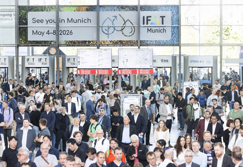 2028年德国慕尼黑环保展览会IFATIFAT MUNICH展馆现场,专业观众参观实况