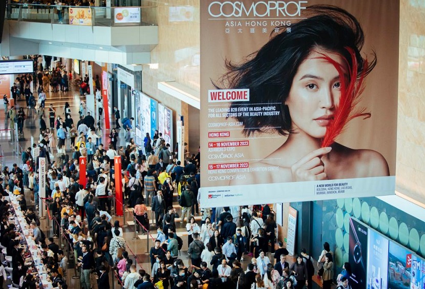 2026年卡思曼伯香港亚太美容展览会Cosmoprof Asia展会现场产品演示与行业交流活动