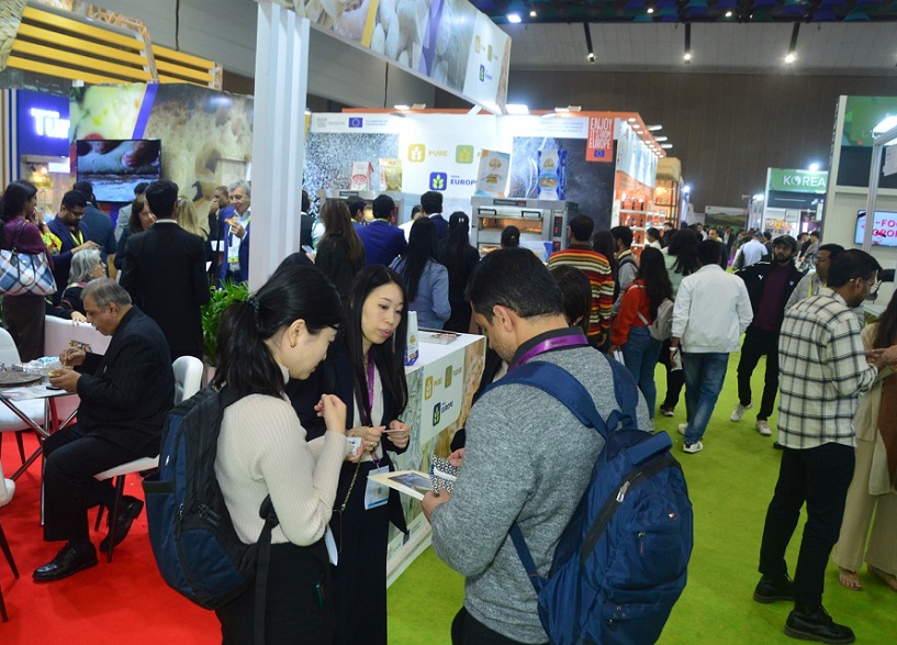 2027年印度食品饮料展览会SIAL India展馆现场，专业观众参观实况