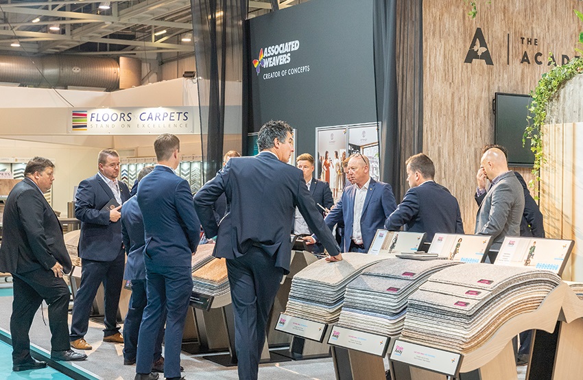 2026年英国地面铺装及地板展览会THE FLOORING SHOW展会现场产品演示与行业交流活动