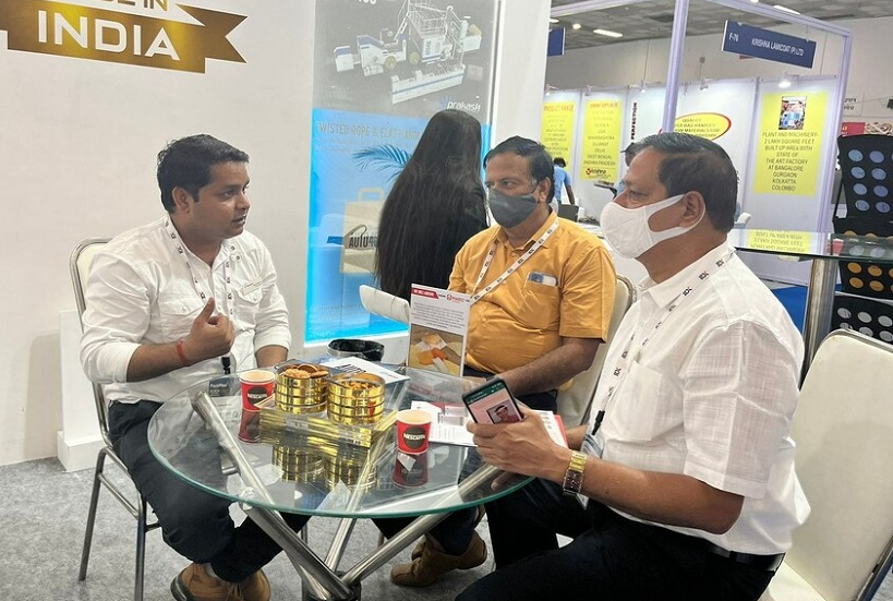 2027年印度新德里包装工业展览会PackPlus India展馆现场,专业观众参观实况