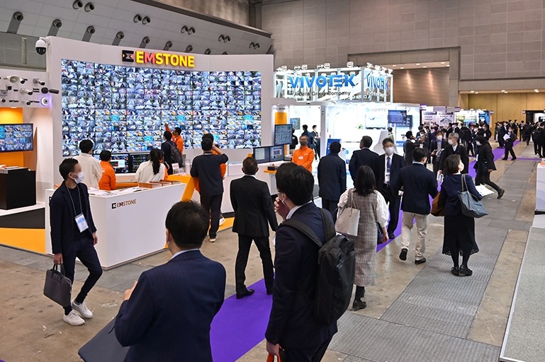 2026年日本大阪安防展览会SECURITY SHOW展馆内部展台环境实拍