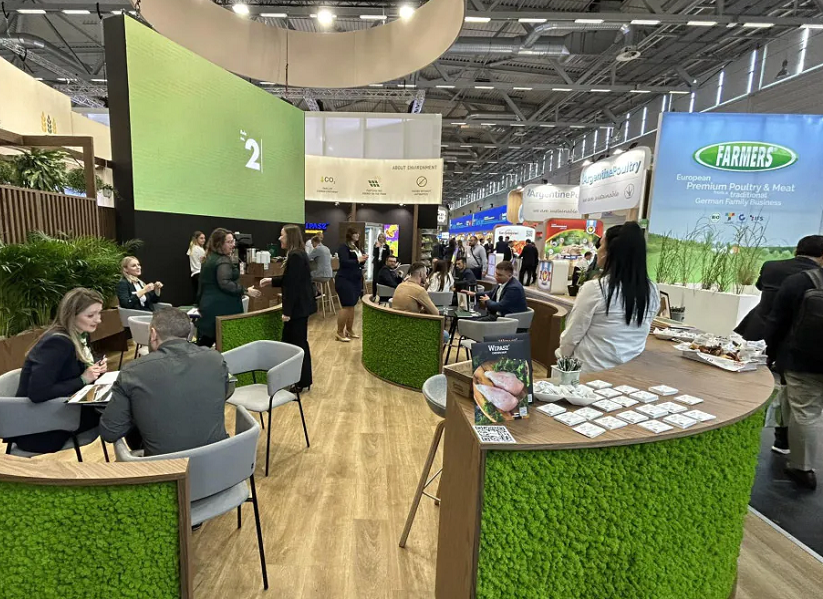 2027年德国科隆世界食品展览会Anuga展馆内部展台环境实拍