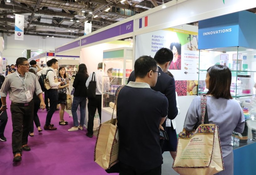 2027年马来西亚亚洲营养保健食品展览会Vitafoods Asia展馆内部展台环境实拍