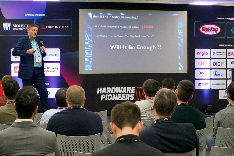 2027年英国伦敦电子、物联网及嵌入式系统展Hardware Pioneers Max展会现场产品演示与行业交流活动