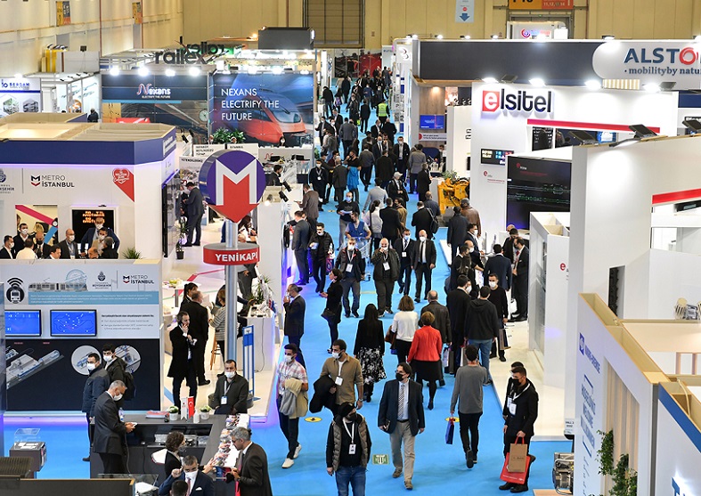 2027年土耳其伊斯坦布尔轨道交通展览会Eurasia Rail Turkey参展商与海外采购商展台洽谈现场