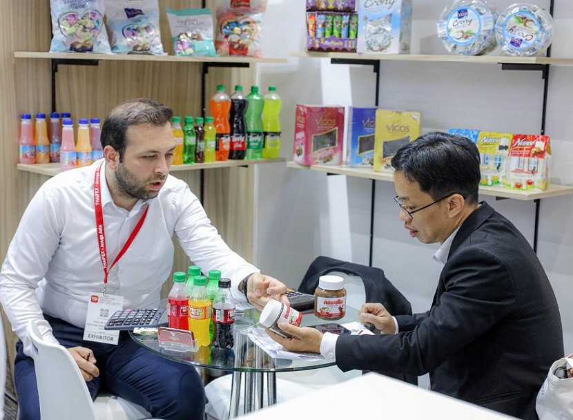2027年泰国曼谷食品展THAIFEXTHAIFEX Anuga Asia参展商与海外采购商展台洽谈现场
