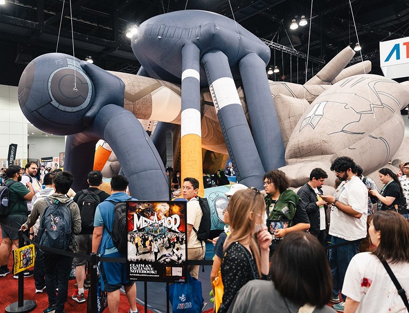 2027年美国洛杉矶动漫展览会ANIME EXPO行业机械设备展品展台实拍
