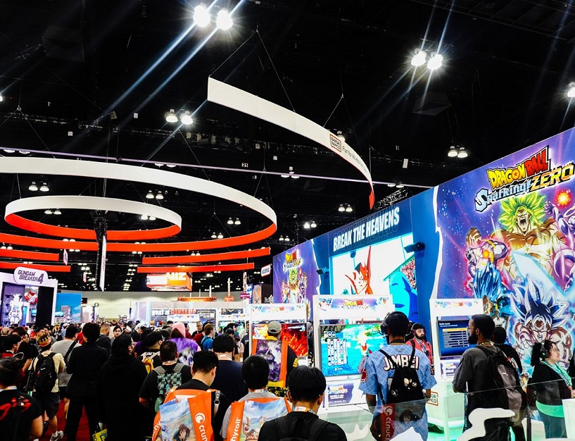 2027年美国洛杉矶动漫展览会ANIME EXPO行业机械设备展品展台实拍