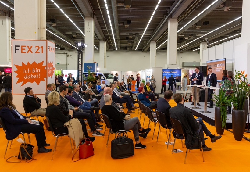 2026年德国法兰克福连锁加盟展览会FEXFranchise Expo Germany展馆现场，专业观众参观实况