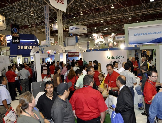 2026年墨西哥暖通制冷展览会AHR Expo Mexico展馆内部展台环境实拍