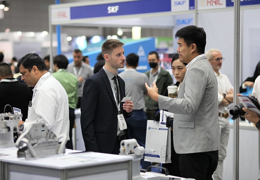 2027年泰国曼谷铁路及轨道交通展览会Asia Pacific Rail行业机械设备展品展台实拍
