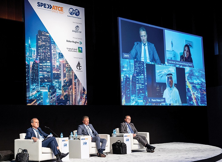 2026年美国石油天然气展览会ATCESPE Annual Technical Conference and Exhibition展馆现场，专业观众参观实况