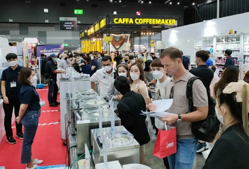 2026年泰国东盟咖啡茶、烘焙、冰淇淋展ASEAN Café Show行业机械设备展品展台实拍
