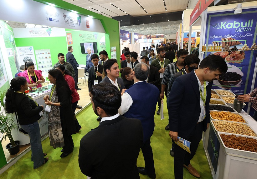 2027年印度食品饮料展览会SIAL India展馆现场，专业观众参观实况