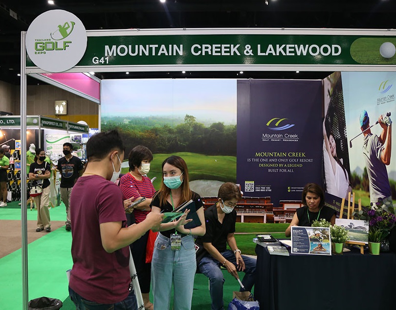 2027年泰国曼谷高尔夫用品展览会Thailand Golf Expo展馆内部展台环境实拍