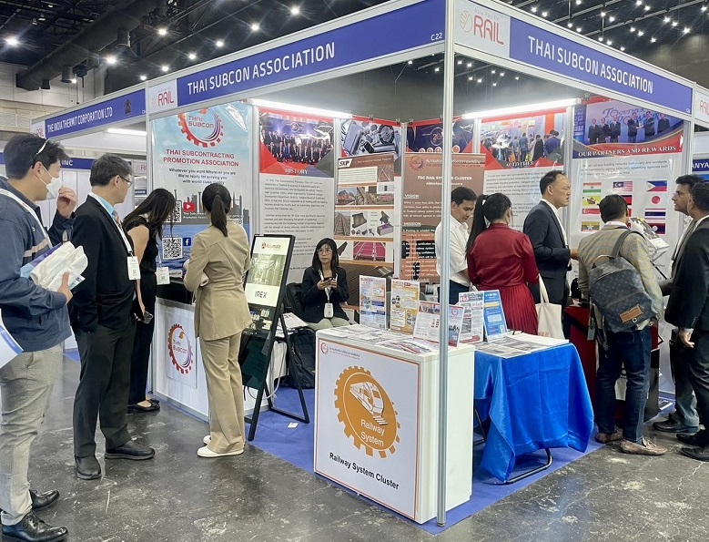 2027年泰国曼谷铁路及轨道交通展览会Asia Pacific Rail展馆现场,专业观众参观实况