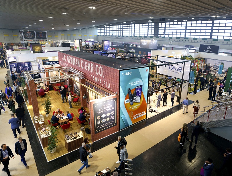 2026年德国多特蒙德烟草雪茄展览会inter tabac展馆内部展台环境实拍