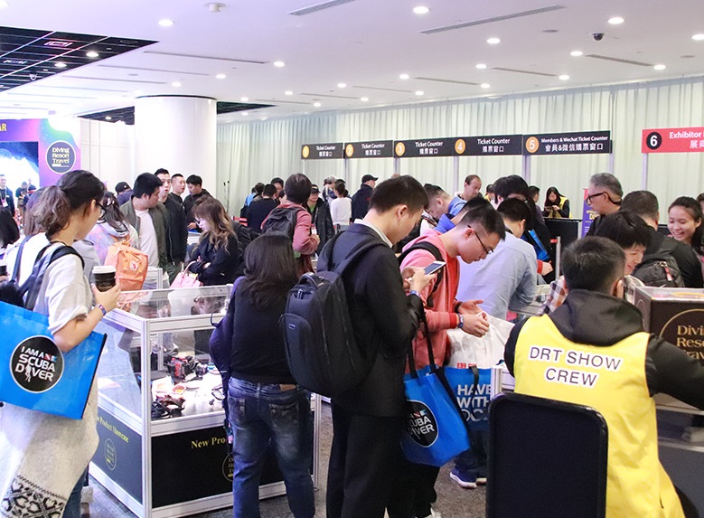 2026年香港国际潜水及度假旅游展DRT SHOW HongKong行业机械设备展品展台实拍