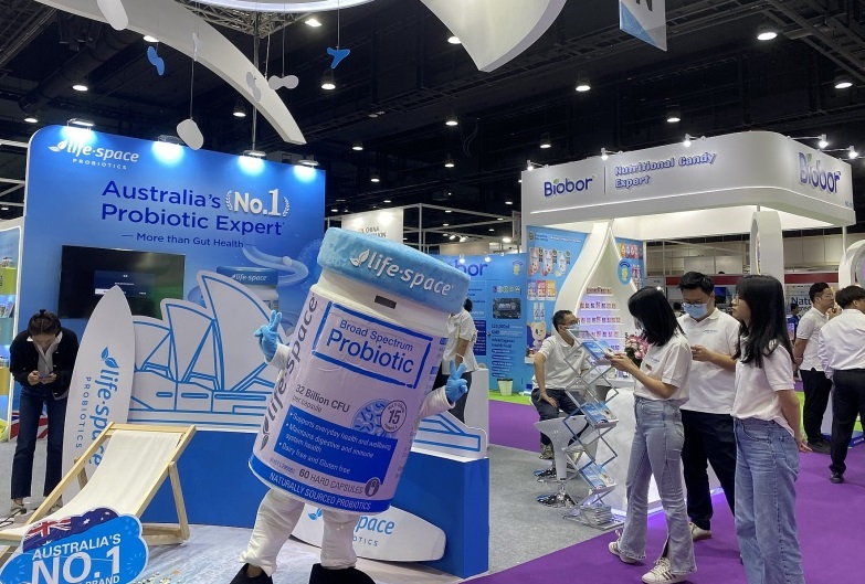 2027年马来西亚亚洲营养保健食品展览会Vitafoods Asia行业机械设备展品展台实拍