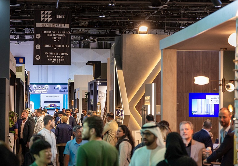 2027年中东迪拜家具、家居设计装饰、厨房卫浴展览会INDEX DUBAI展会现场产品演示与行业交流活动