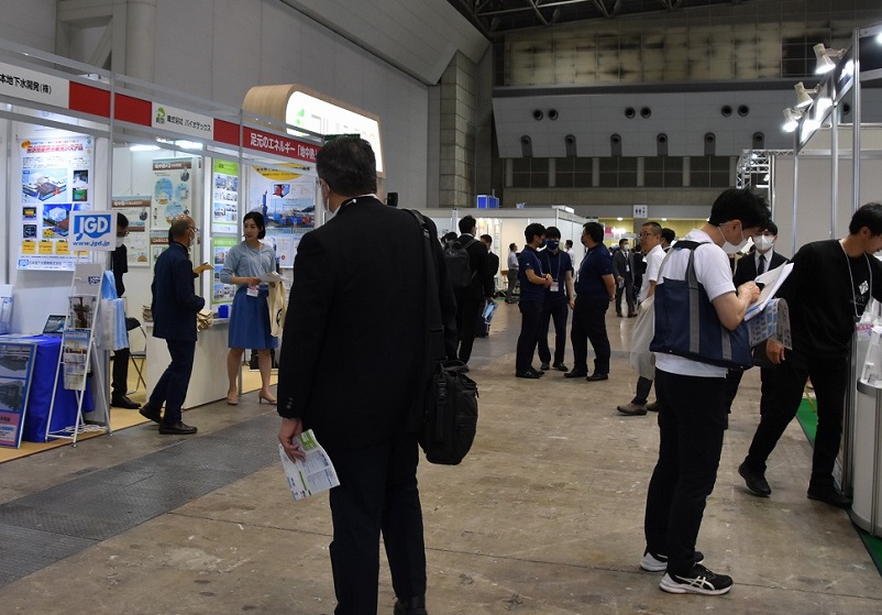 2027年日本东京环保展览会N-EXPONEW展馆内部展台环境实拍