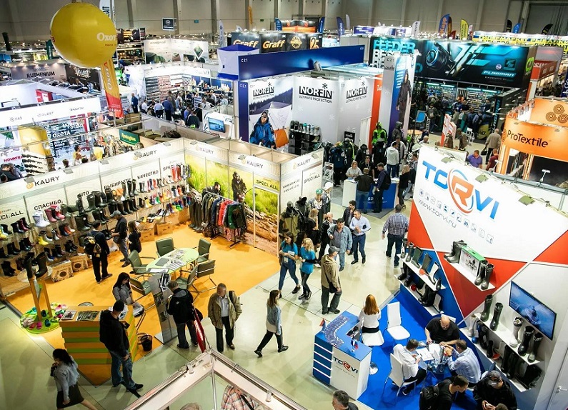 2026年俄罗斯莫斯科户外用品及狩猎钓具展览会Hunting and Fishing in Russia行业机械设备展品展台实拍