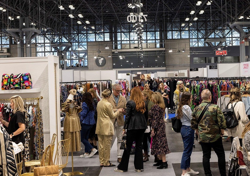 2026年美国纽约服装配饰展览会COTERIE行业机械设备展品展台实拍