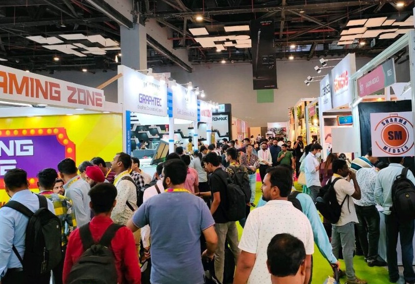 2027年印度礼品展览会Gifts World Expo展馆内部展台环境实拍