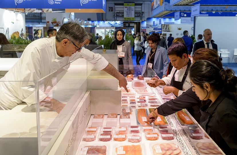 2027年美国波士顿渔业水产海鲜展-北美海鲜展Seafood Expo North America展馆现场，专业观众参观实况