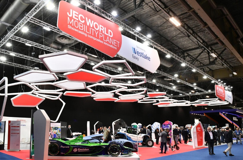 2027年法国巴黎复合材料展览会JEC WORLD展馆内部展台环境实拍