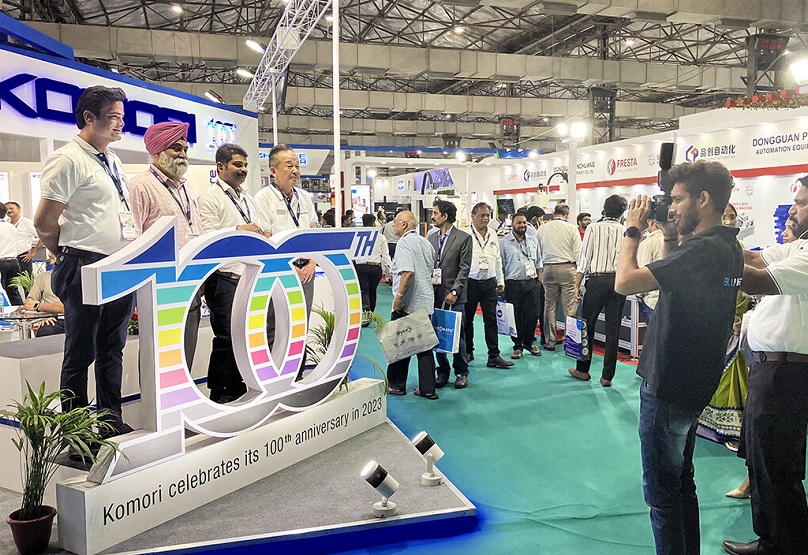 2028年印度孟买印刷展览会PAMEX展会现场产品演示与行业交流活动