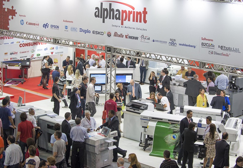2026年巴西圣保罗印刷展览会Expoprint Latin America展馆现场，专业观众参观实况