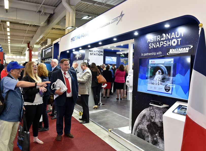 2027年法国巴黎航空航天展览会PARIS AIR SHOW展馆内部展台环境实拍