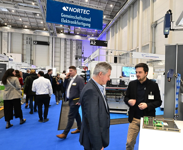 2028年德国汉堡金属加工制造展览会NORTEC展馆现场，专业观众参观实况